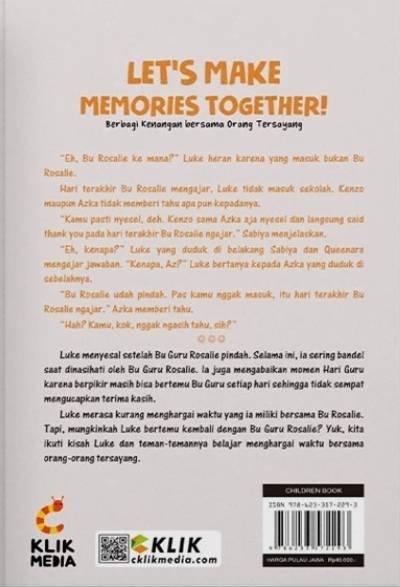 Novel Let's Make Memories Together