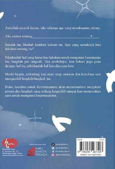 Jawaban untuk Kecemasanmu