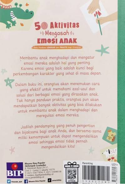 50 Aktivitas Mengasah Emosi Anak Panduan Lengkap Dan Praktis Bagi Orangtua