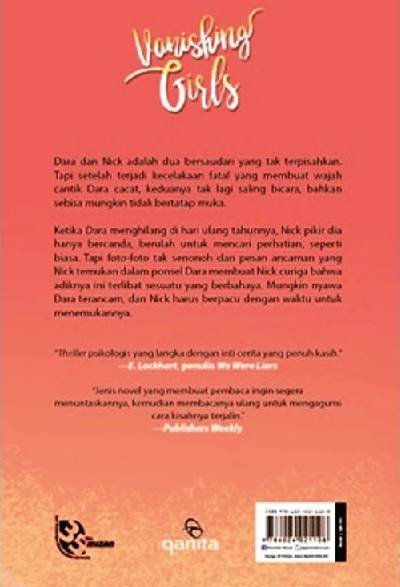 Novel Vanishing Girls