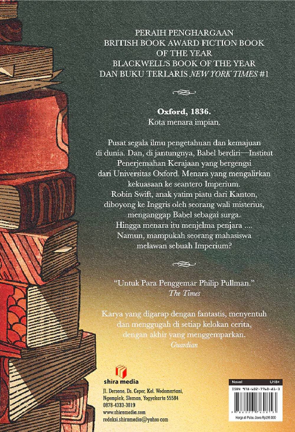 Novel Babel : Sejarah Gelap Revolusi Penerjemah Oxford