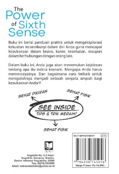 The Power of Sixth Sense: Menggali Potensi Tersembunyi dalam Diri Setiap Orang