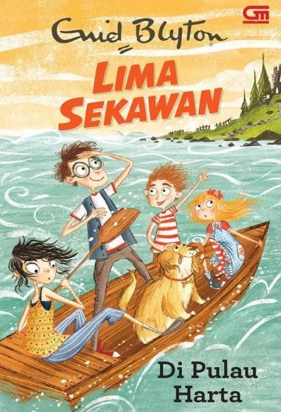 Novel Lima Sekawan: Di Pulau Harta