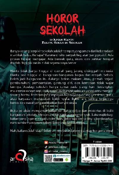 Novel Horor Sekolah: 13 Kisah Hantu Paling Seram di Sekolah