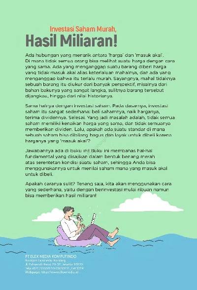 Investasi Saham Murah, Hasil Miliaran!