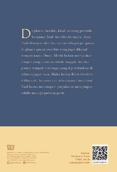 Novel DUNE: Bagian 1