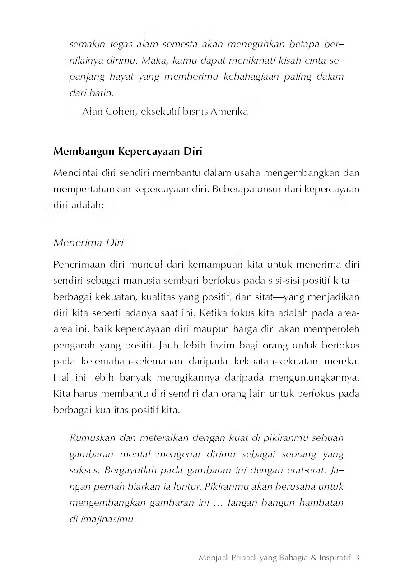 Menjadi Pribadi Yang Bahagia Dan Inspiratif